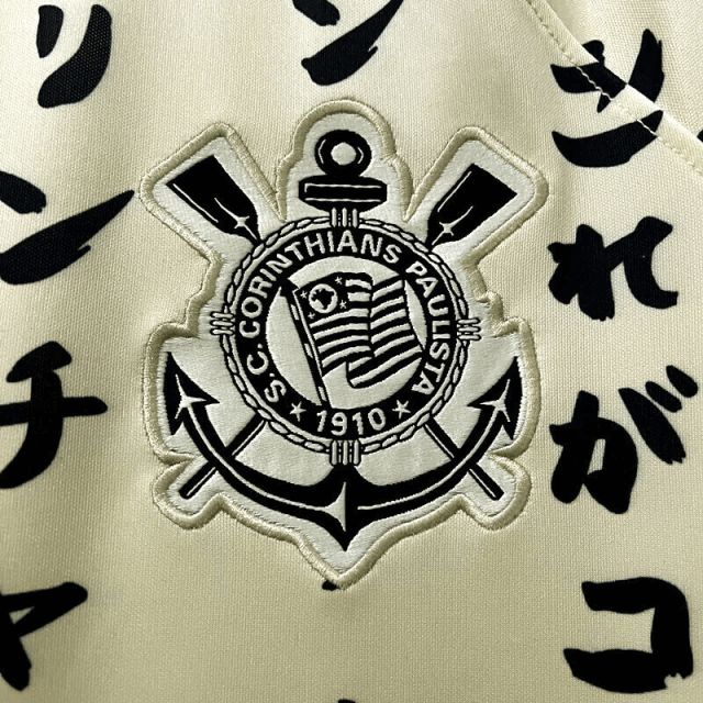 CAMISA TIMAO III AWAY 2023/24 CREME JAPONESA