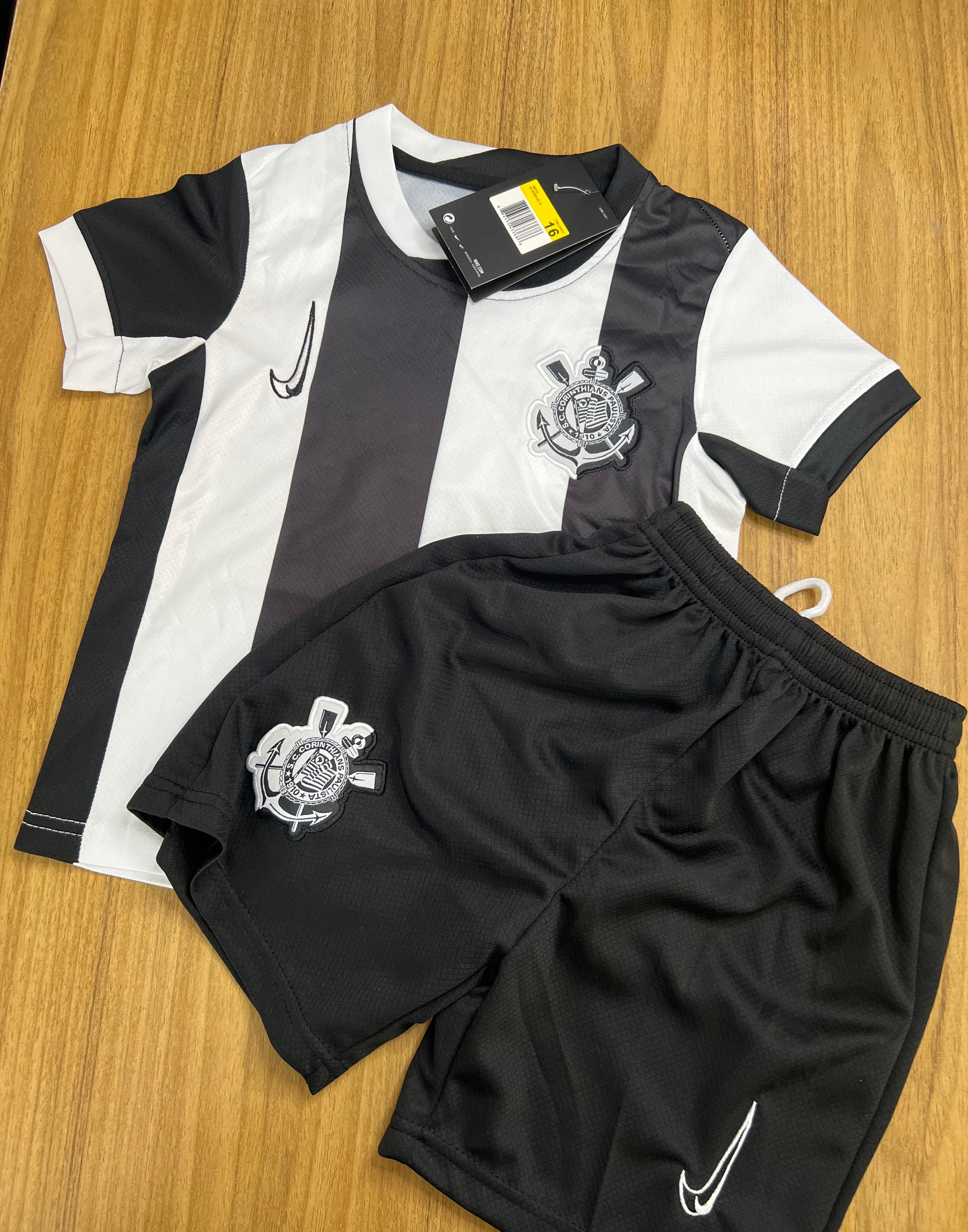 CONJUNTO INFANTIL TIMAO TERCEIRO III 2024/25 PRONTA ENTREGA