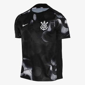 CAMISA TIMAO PRÉ JOGO 2025/26 PRETA MASCULINA