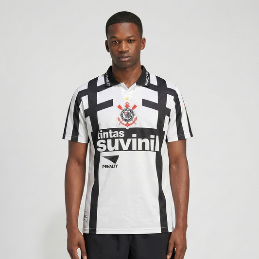 Camisa Retrô Timao Terceira 1996 TEDLAPIDUS BRANCA