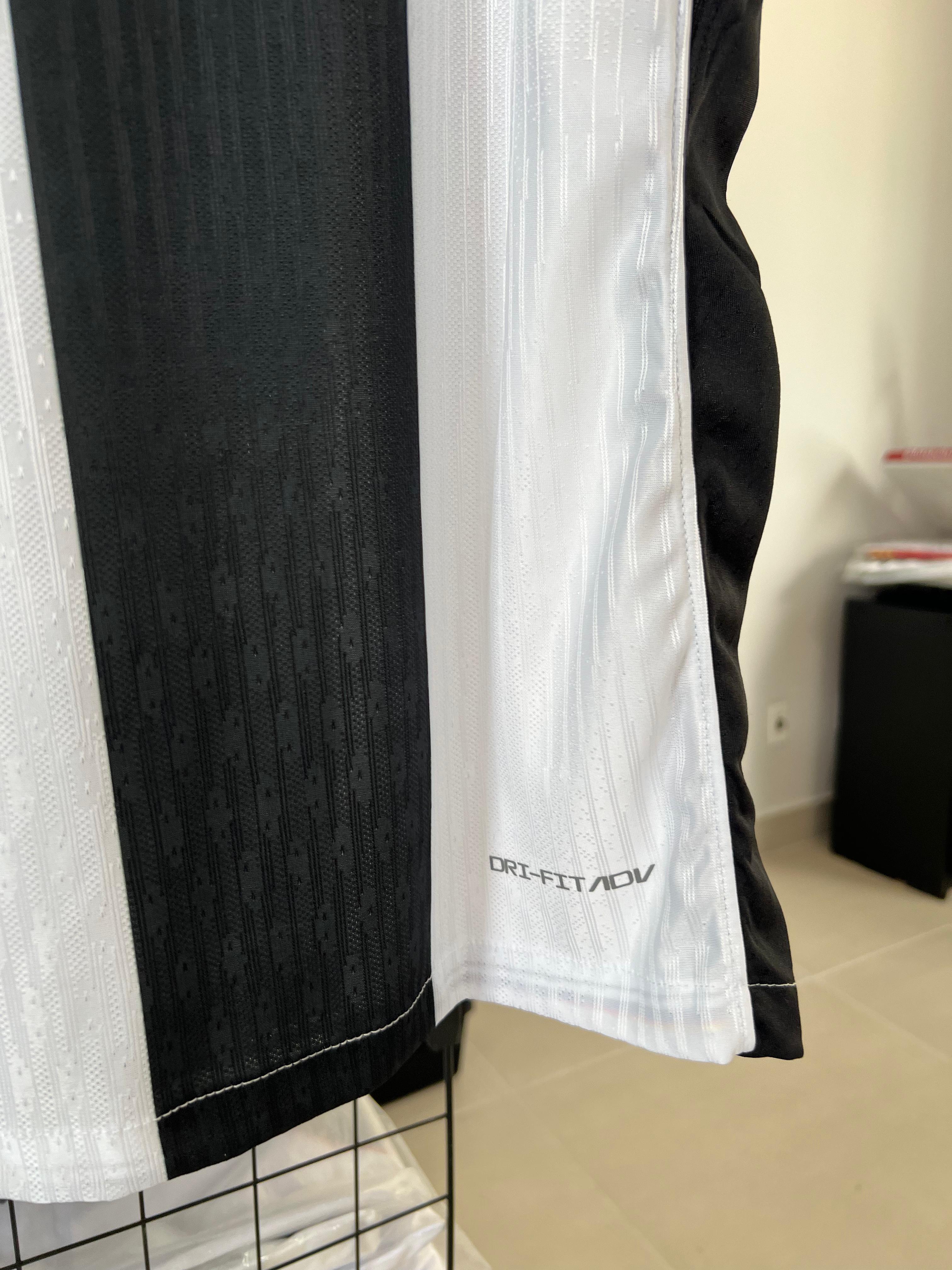CAMISA CORINTHIANS III TERCEIRA MEMPHIS #94 2024/25 VERSÃO JOGADOR PRETA/BRANCA PRONTA ENTREGA