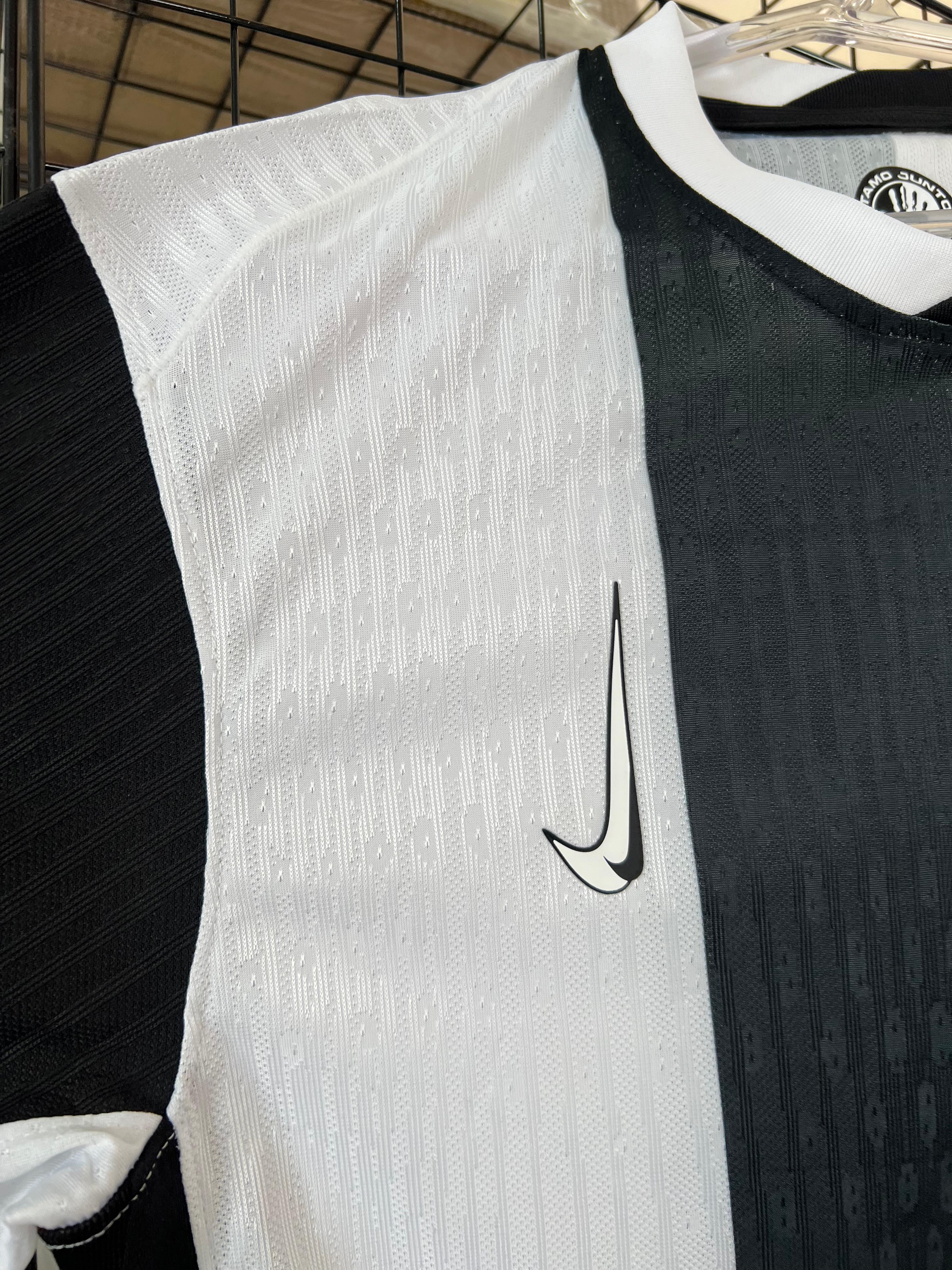 CAMISA CORINTHIANS III TERCEIRA MEMPHIS #94 2024/25 VERSÃO JOGADOR PRETA/BRANCA PRONTA ENTREGA