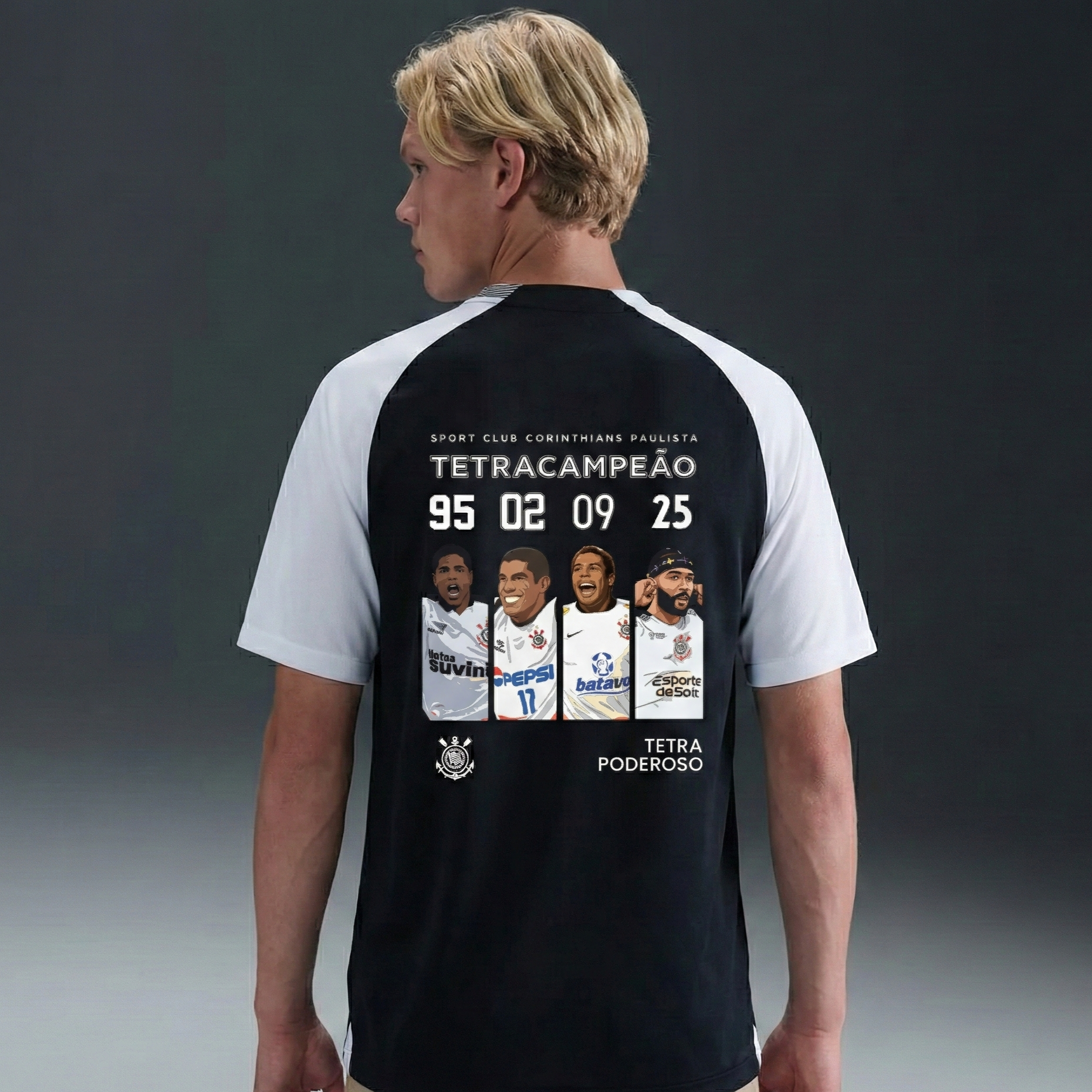 CAMISA COR. RESERVA ESPECIAL TETRACAMPEÃO + PATCH