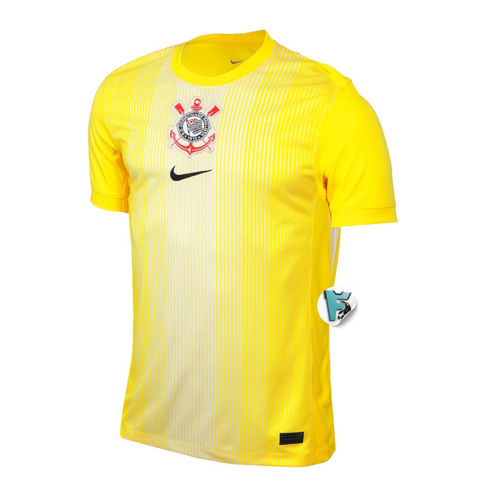 CAMISA TIMAO GOLEIRO 2025/26 AMARELA MASCULINA TORCEDOR