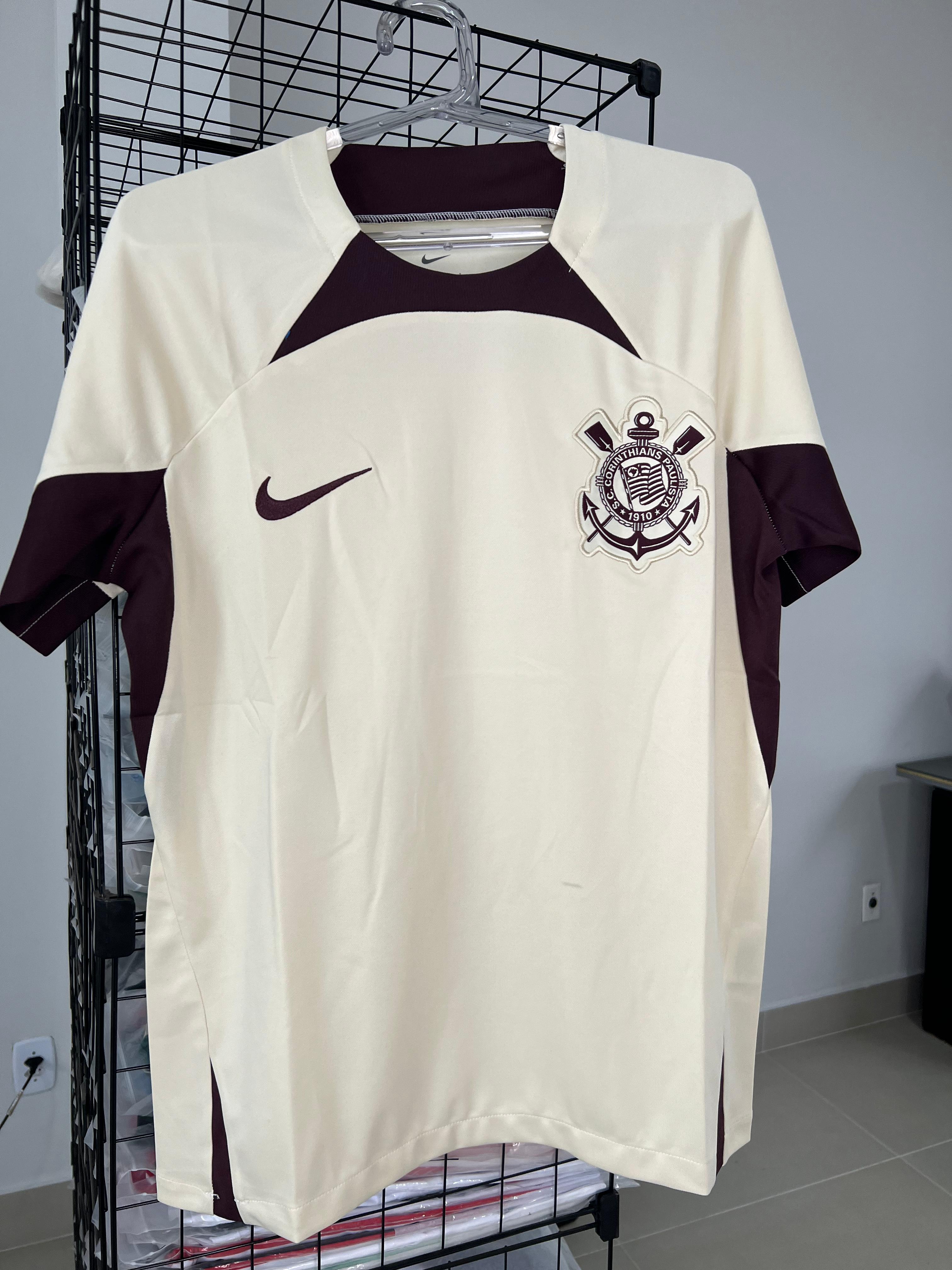 CAMISA TIMAO TREINO 2024/25 CREME MASCULINA