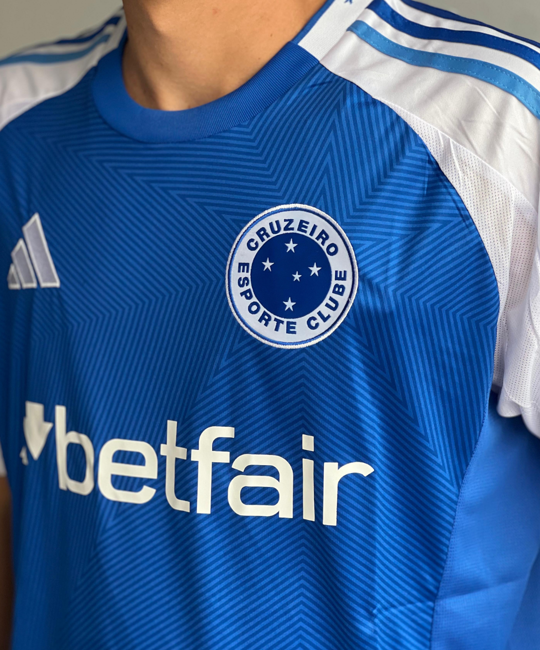 CAMISA CABULOSO TITULAR I 2025/26 TORCEDOR AZUL MASCULINA
