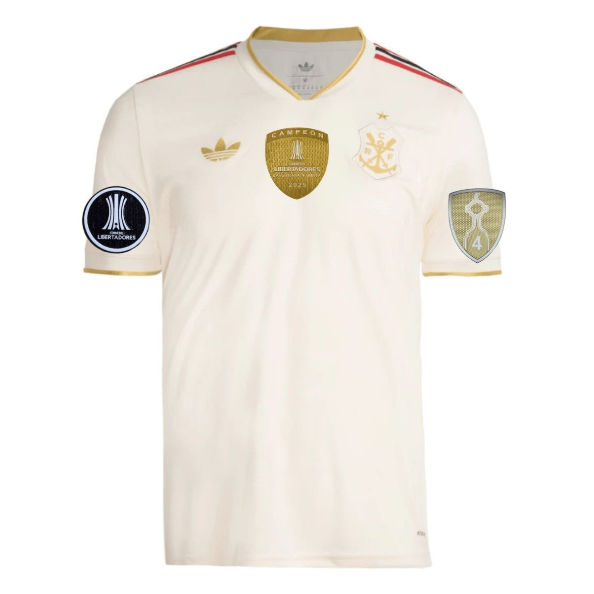 CAMISA MENGÃO THIRD EDIÇÃO TETRACAMPEÃO + PATCHS LIBERTADORES
