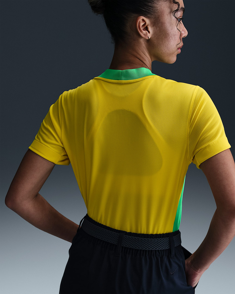 CAMISA BRASIL I TITULAR 2025 TORCEDOR FEMININA