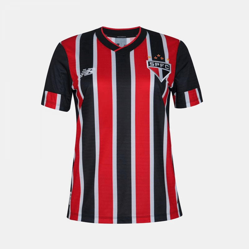 camisa_new_balance_são_paulo_ii_femiina_brasileirão_lançamento_torcedor_vermelha_branca_2024-25_away