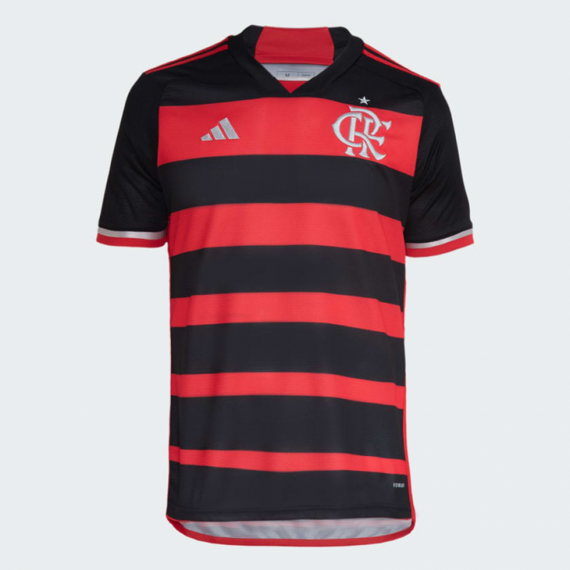 camisa_adidas_flamengo_2023_23-24_masculina-lançamento-torcedor-preta-VERMELHA