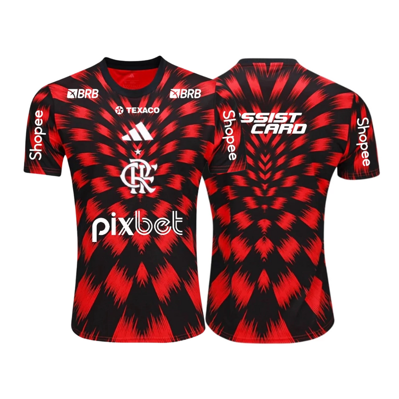 CAMISA FLAMENGO PRÉ JOGO 2025/26