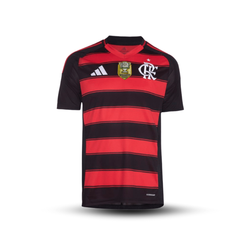 CAMISA FLAMENGO HOME I 2025/26 TORCEDOR RUBRO NEGRA