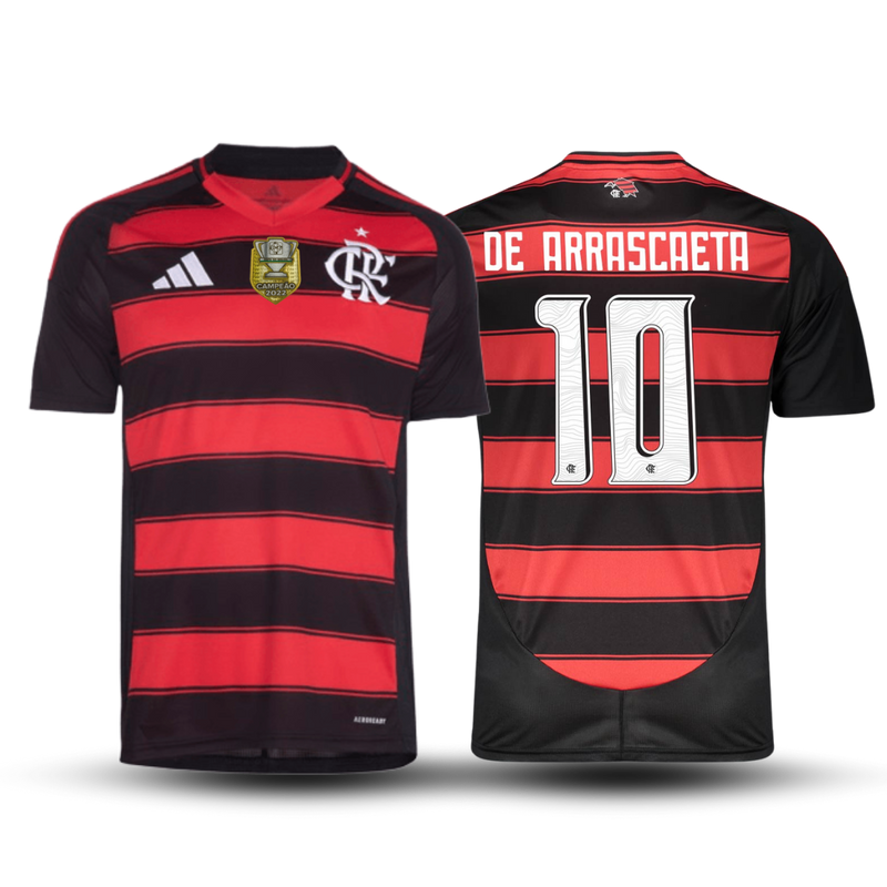 CAMISA FLAMENGO HOME I 2025/26 TORCEDOR RUBRO NEGRA