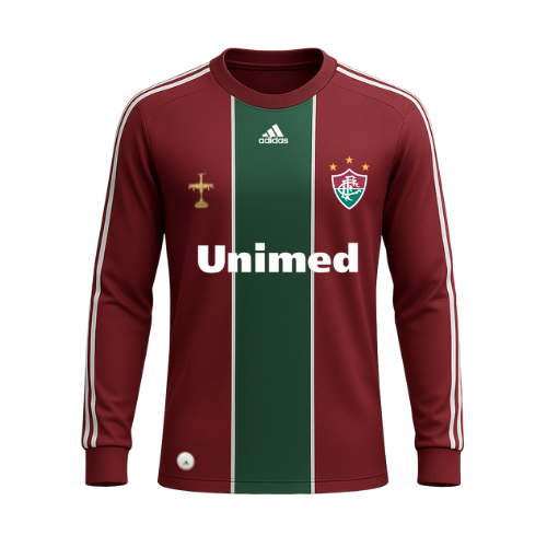 CAMISA RETRÔ FLUMINENSE THIRD 2010 MANGA LONGA