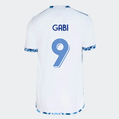 CAMISA GABI #9 CABULOSO II AWAY 2024/25 TORCEDOR BRANCA
