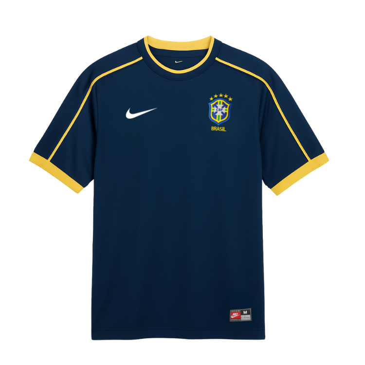 CAMISA RETRÔ SEL. BR GOLEIRO 1998