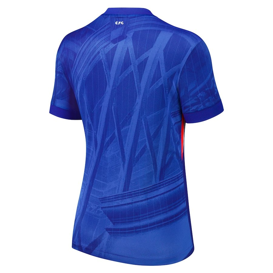 CAMISA FEMININA  CHELSEA I TITULAR 2025 AZUL