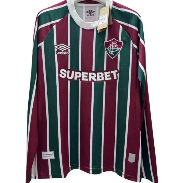 CAMISA FLUMINENSE TITULAR 2025/26 MASCULINA MANGA LONGA