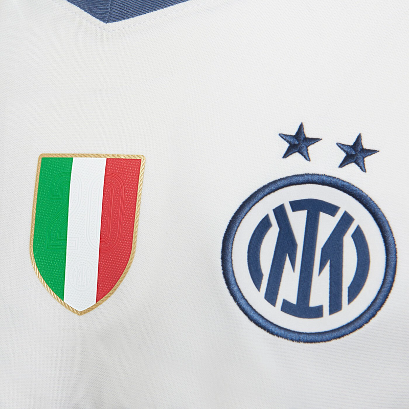 CAMISA INTER DE MILÃO II AWAY  2024/25 TORCEDOR BRANCA