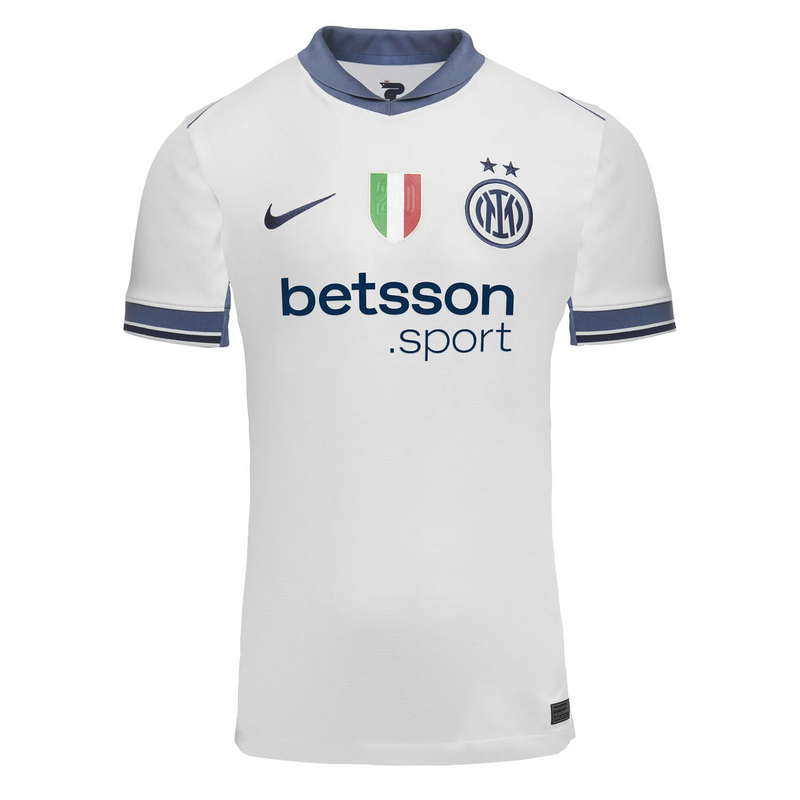 CAMISA INTER DE MILÃO II AWAY  2024/25 TORCEDOR BRANCA