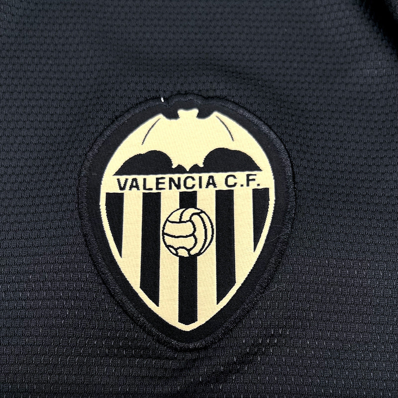 CAMISA VALENCIA II AWAY 2024/25 TORCEDOR PRETA