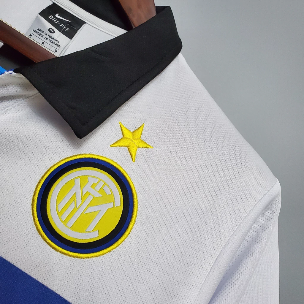 Camisa Retrô Inter de Milão 1998/99 Reserva Branca