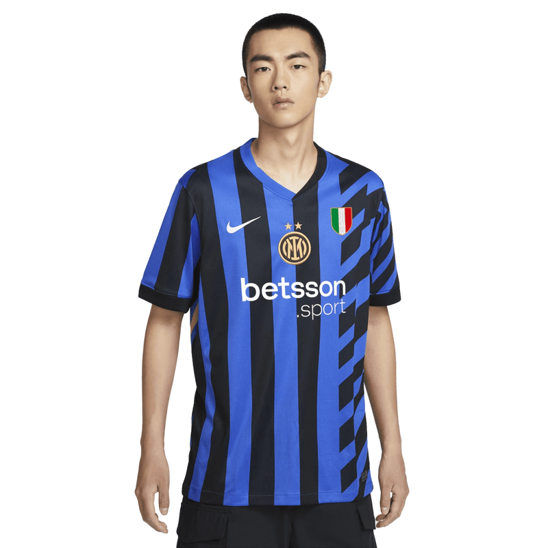 CAMISA INTER DE MILÃO I HOME 2024/25 TORCEDOR AZUL