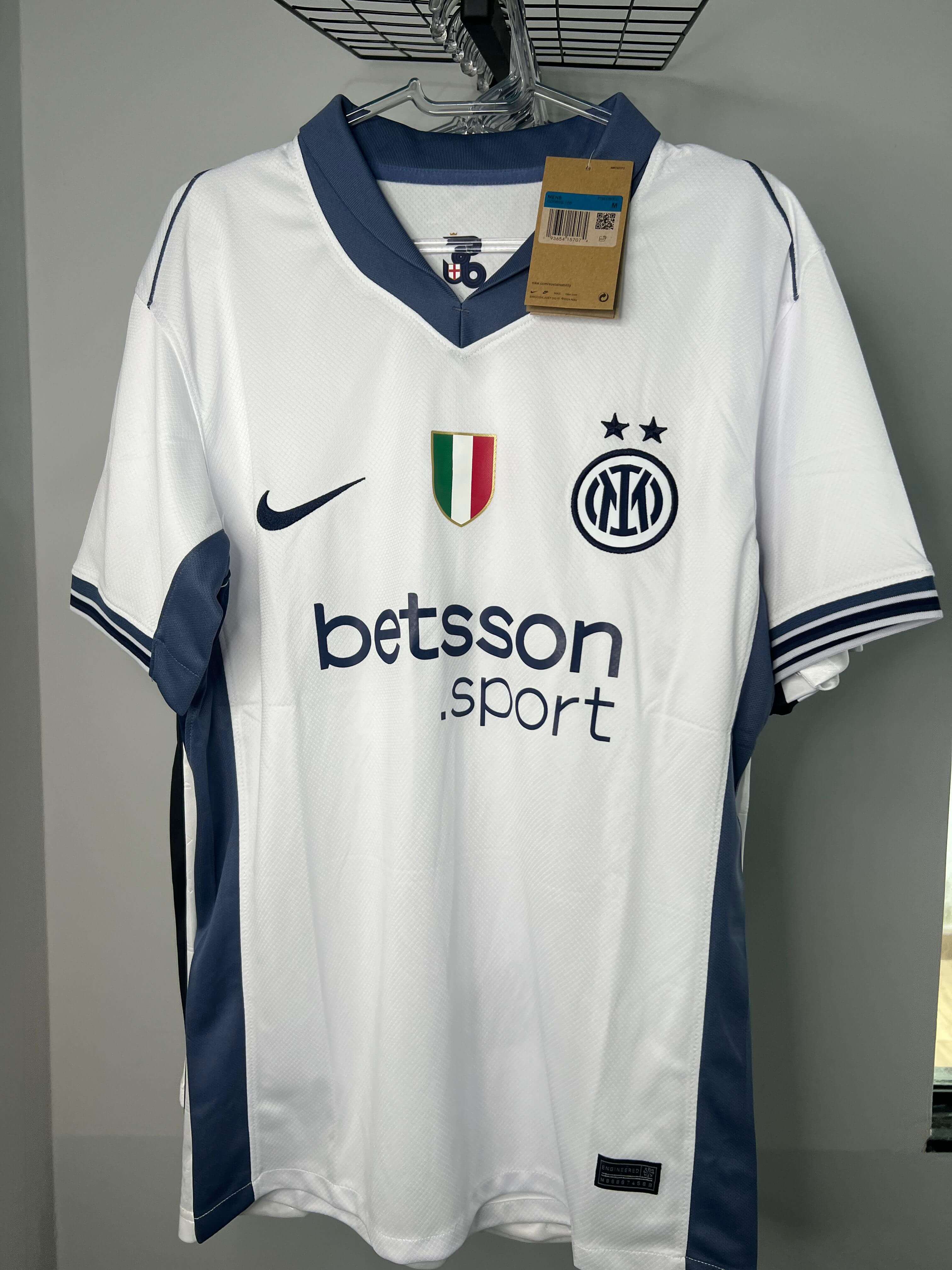 CAMISA INTER DE MILAO RESERVA II 2024/25 PRONTA ENTREGA