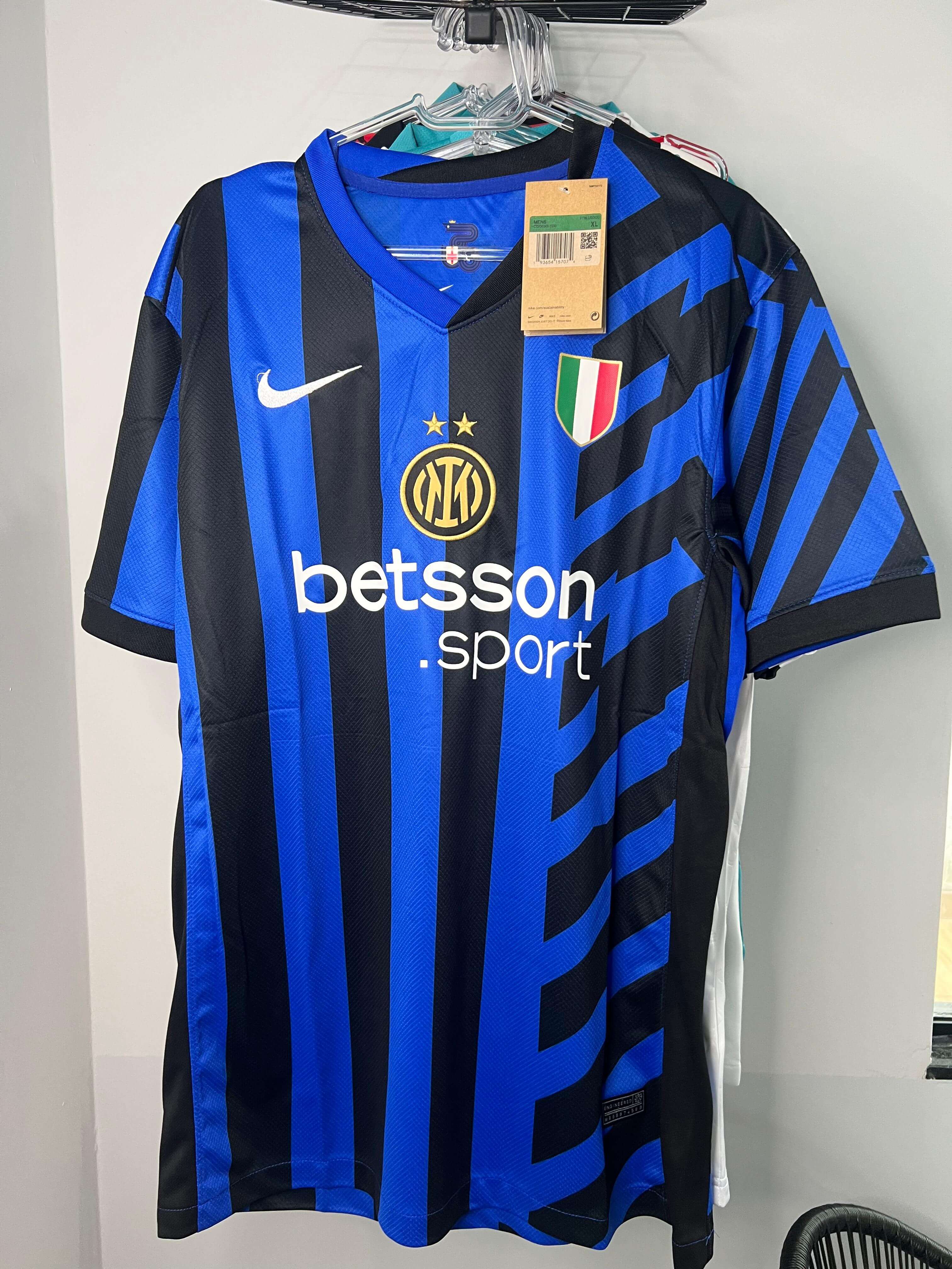 CAMISA INTER DE MILAO TITULAR I 2024/25 PRONTA ENTREGA