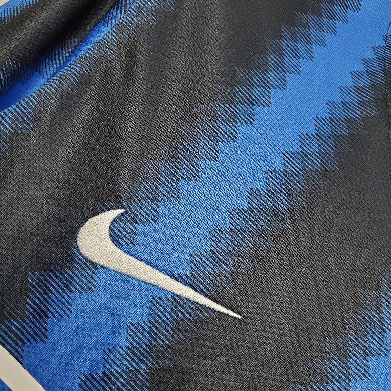 Camisa Retrô Inter de Milão 2010/11 Titular Azul/Preta