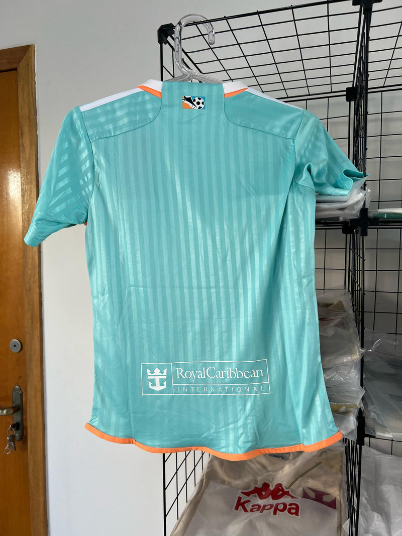 CAMISA INFANTIL INTER MIAMI TERCEIRO III 2024/25 AZUL PRONTA ENTREGA