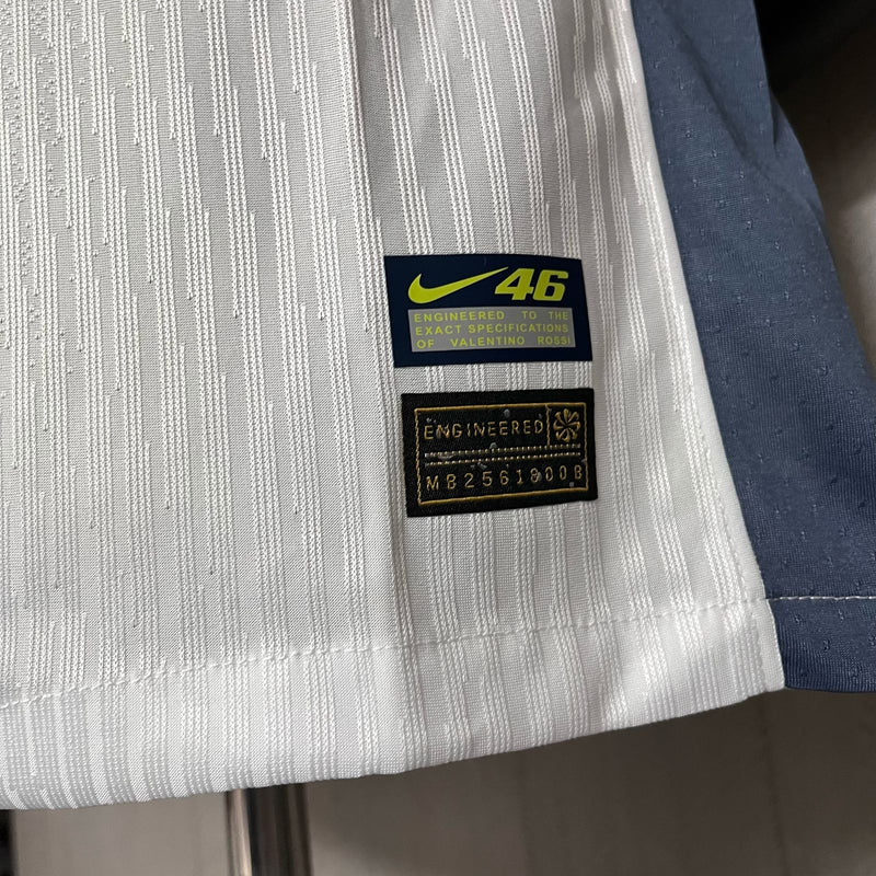 CAMISA INTER DE MILÃO EDIÇÃO VALENTINO ROSSI 46 VERSÃO JOGADOR