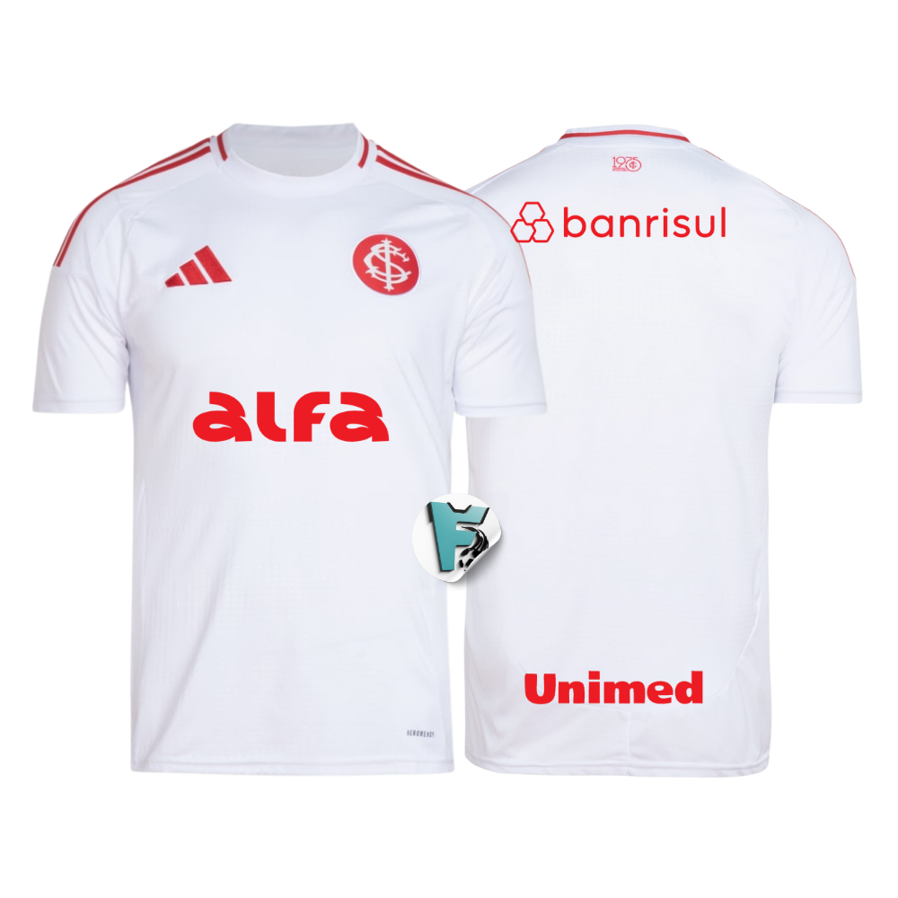 CAMISA FEMININA INTERNACIONAL RESERVA II 2025/26 TORCEDOR BRANCA