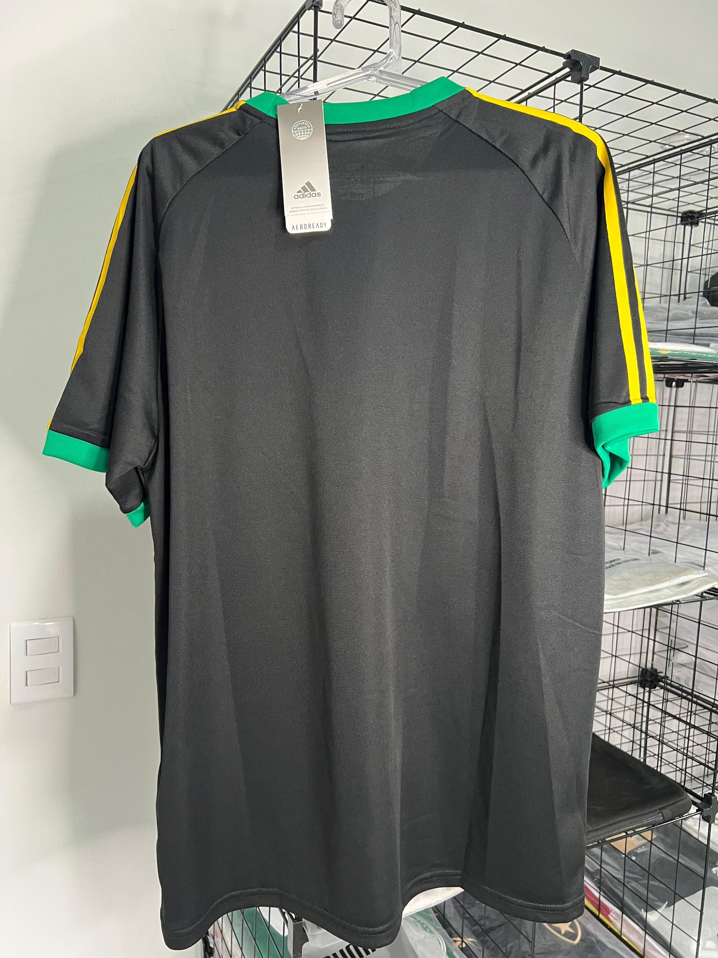 CAMISA JAMAICA PRETA 24/25 PRONTA ENTREGA TORCEDOR