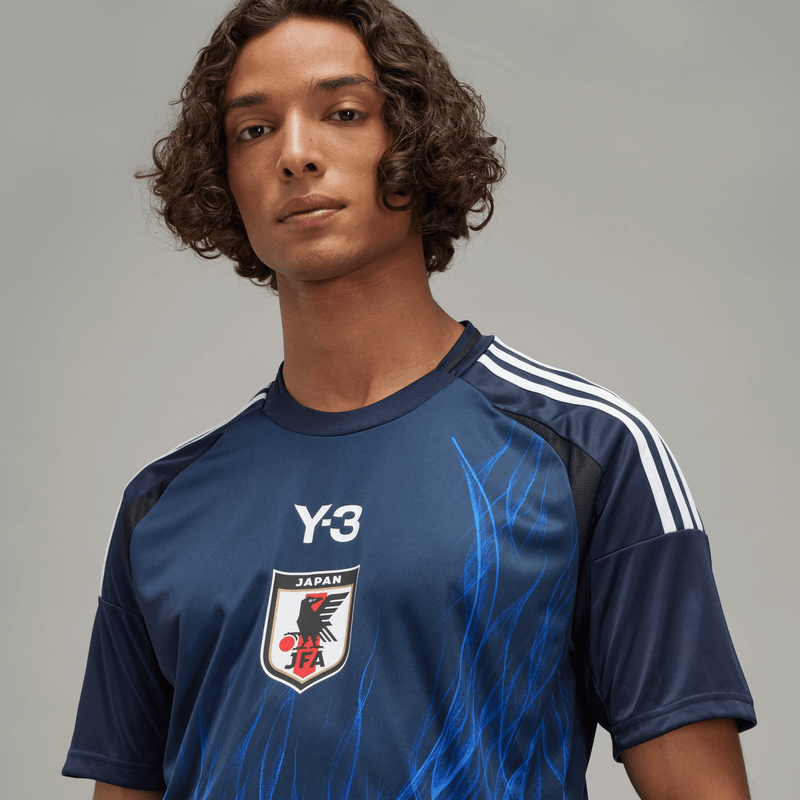 camisa-japão-adidas-y3-24-25-lançamento-olimpiadas-azul-home