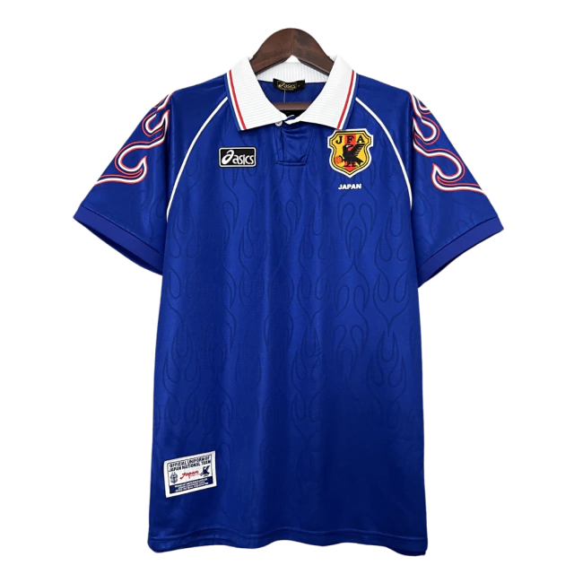 Camisa Retrô Japão 1998 Azul Home I Adidas