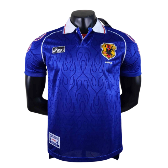 Camisa Retrô Japão 1998 Azul Home I Adidas