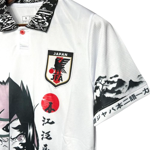 CAMISA JAPÃO ANIME NARUTO SASUKE 2024/25 TORCEDOR