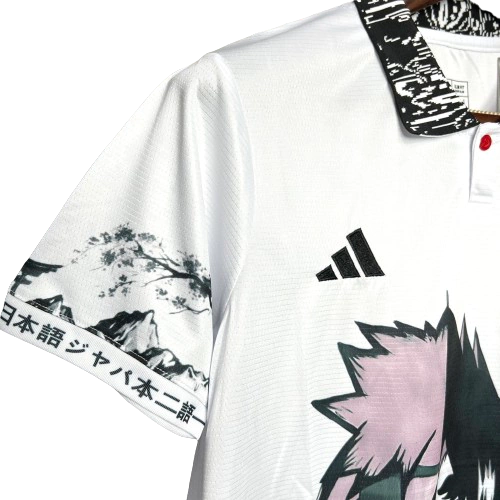 CAMISA JAPÃO ANIME NARUTO SASUKE 2024/25 TORCEDOR