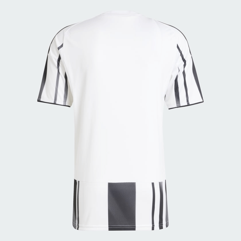 CAMISA JUVENTUS I TITULAR 2025 TORCEDOR PRETA/BRANCA MASCULINA