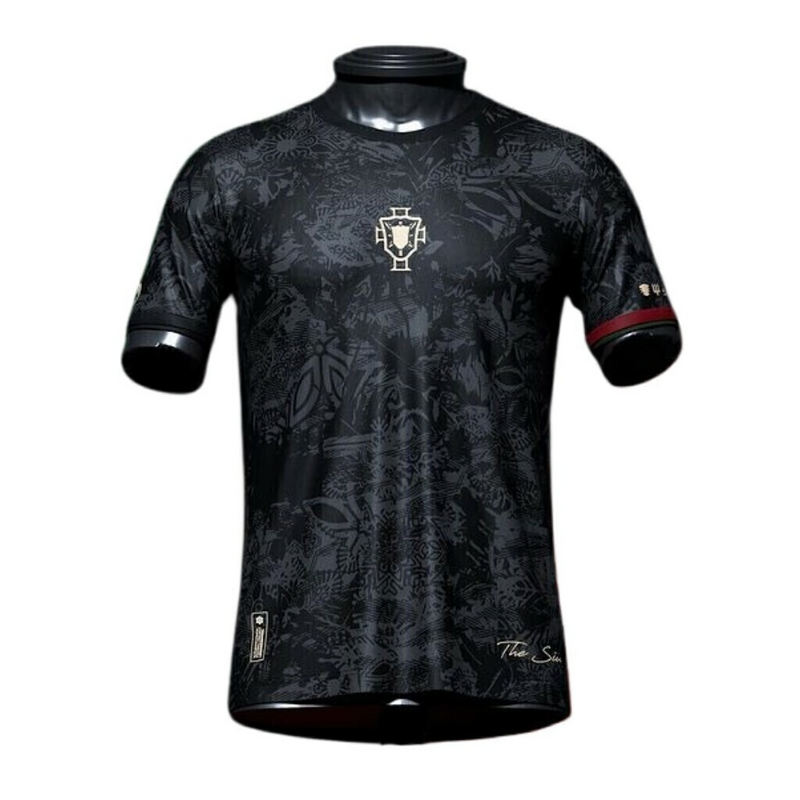 CAMISA THE SIU CRISTIANO RONALDO PRETA 2024/25 EUROCOPA