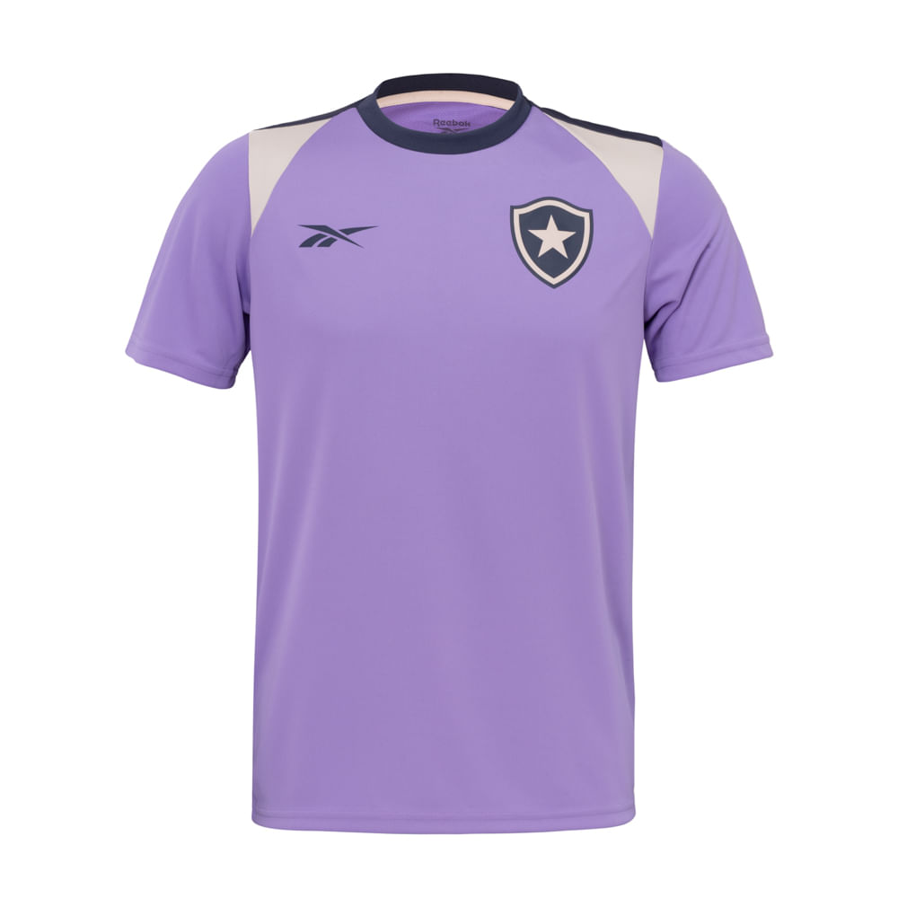 CAMISA BOTAFOGO TREINO LILÁS 2025/26 TORCEDOR MASCULINA