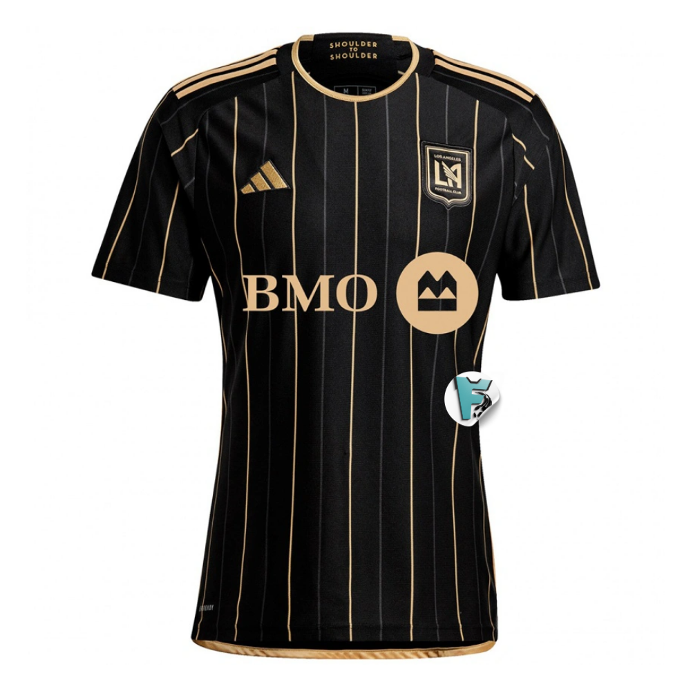 CAMISA TITULAR I LOS ANGELES GALAXY  MUNDIAL DE CLUBES 2025 TORCEDOR MASCULINA PRETA