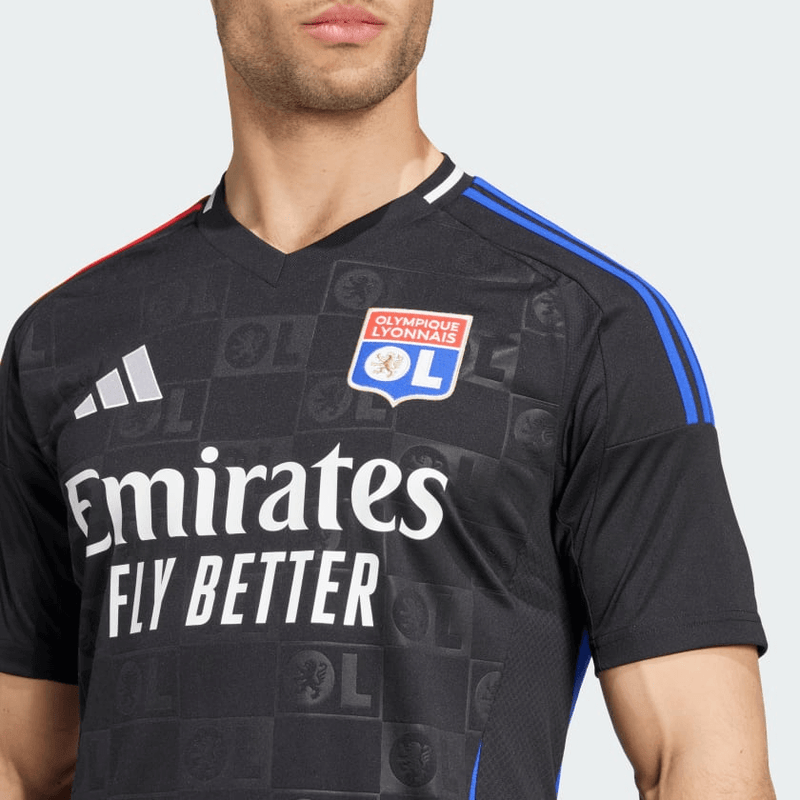 CAMISA LYON II AWAY 2024/25 TORCEDOR PRETA