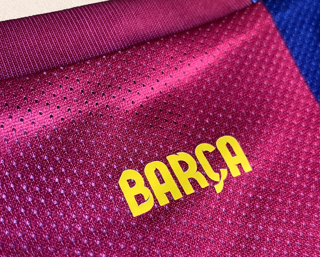 CAMISA RETRÔ  BARCELONA HOME 2014/15 GRENÁ MASCULINA
