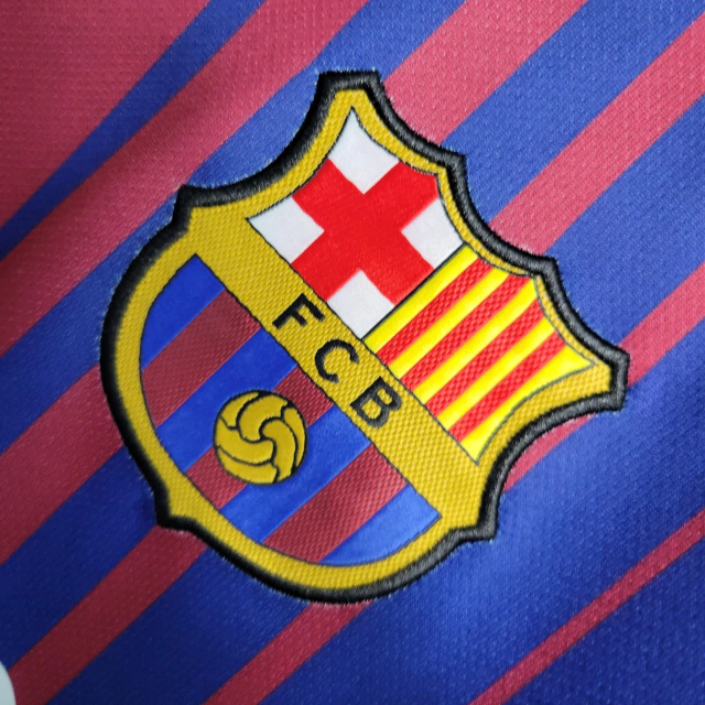 CAMISA RETRÔ NEYMAR JR 11 BARCELONA 2017/18 GRENÁ MASCULINA + CHAVEIRO ESPECIAL DE BRINDE