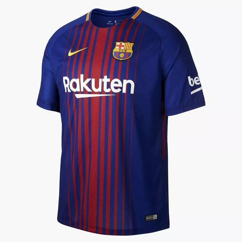 CAMISA RETRÔ NEYMAR JR 11 BARCELONA 2017/18 GRENÁ MASCULINA + CHAVEIRO ESPECIAL DE BRINDE