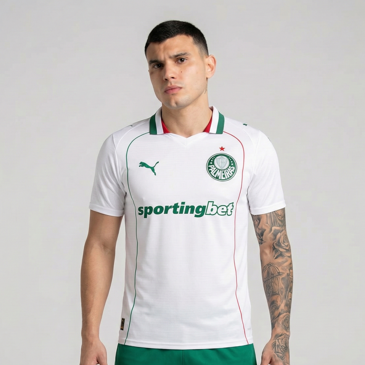 CAMISA VERDÃO RESERVA 2026/27 MASCULINA TORCEDOR