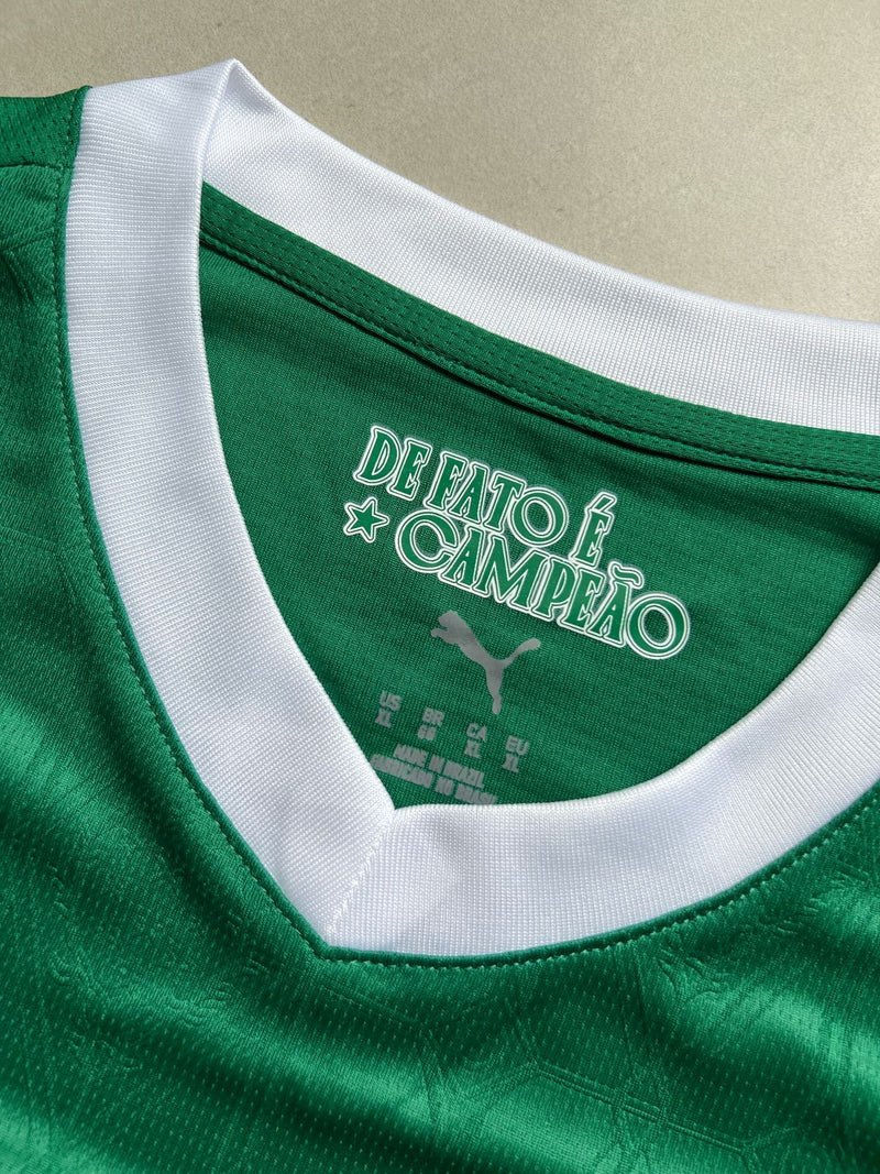 CAMISA VERDÃO TITULAR I 2025/26 PRONTA ENTREGA TORCEDOR MASCULINA VERDE
