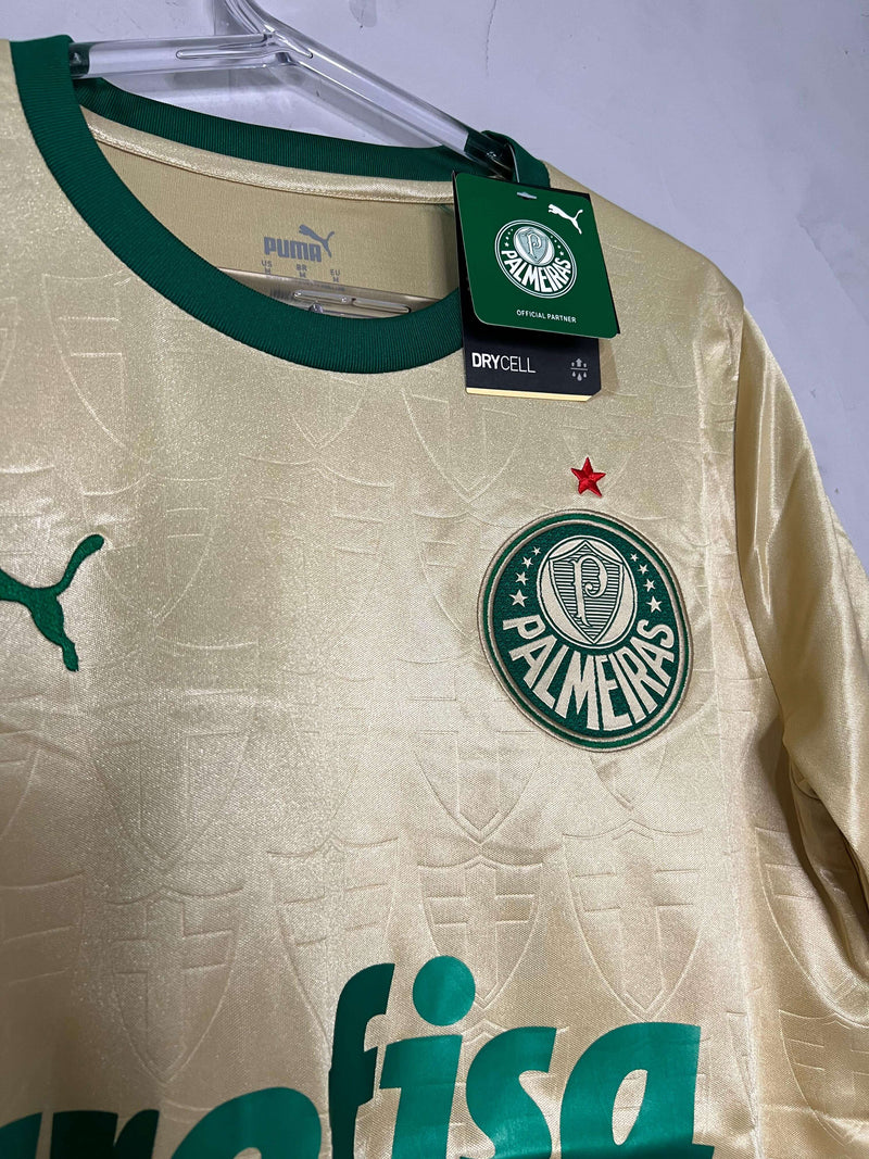 CAMISA PALMEIRAS III TERCEIRA 2024/25 TORCEDOR DOURADA